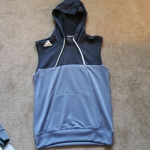 Adidas sleeveless hoodie